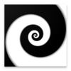 spiral hypnotic live wallpaper android application logo